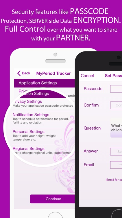 My period tracker - Fertility tracker for Women / Girl's Ovulation and Pregnancy screenshot-4
