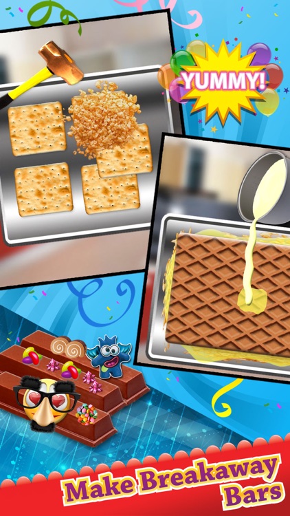 Chocolate Candy Bar Food Maker Game - Make, Decorate & Eat Yummy Chocolates Free Chef Games screenshot-3