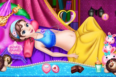 Mommy's New born Baby Care:My little girl sister for kids doctor game screenshot 3