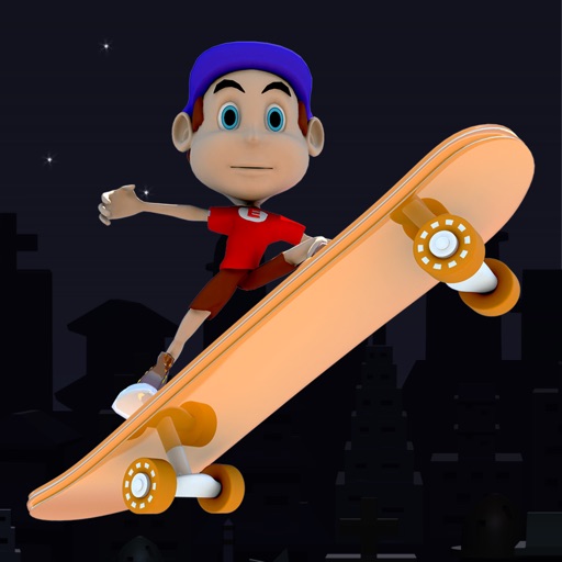 A1 Skater Boarding Race Madness - crazy downhill racing game