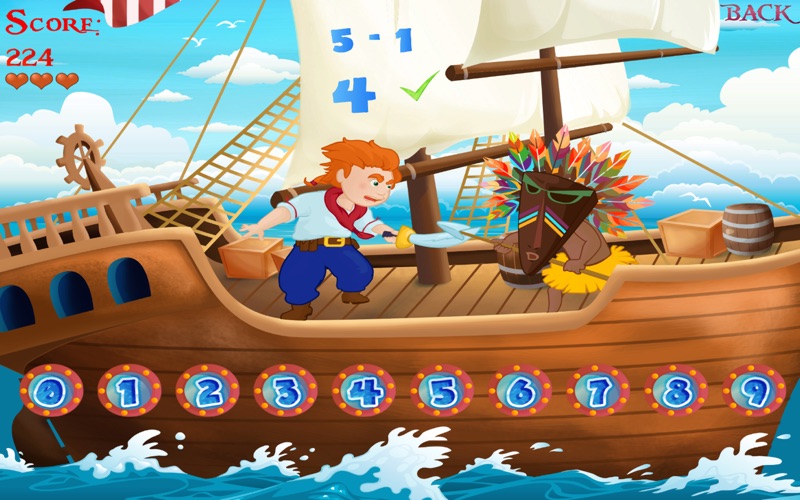 Pirate Sword Fight - Fun Educational Counting Game For Kids - LITE VERSION thumbnail 4