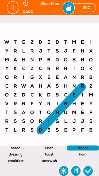 Foods Word Search