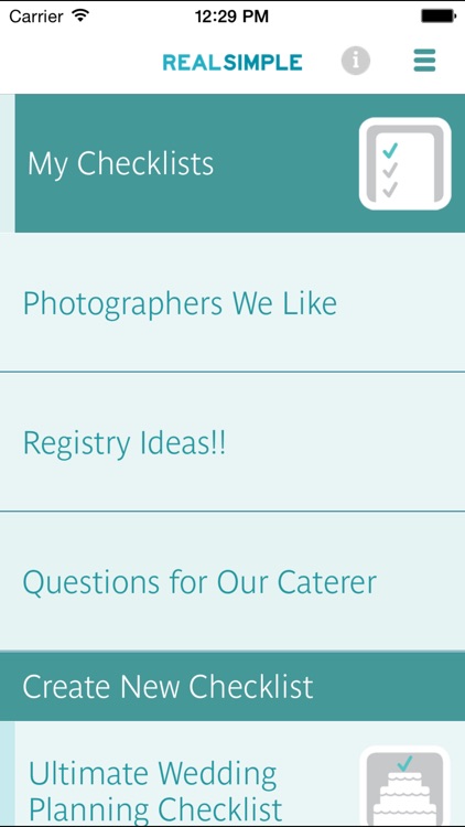 Real Simple Wedding Checklists screenshot-3