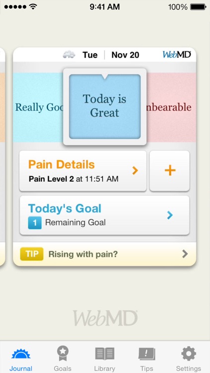WebMD Pain Coach