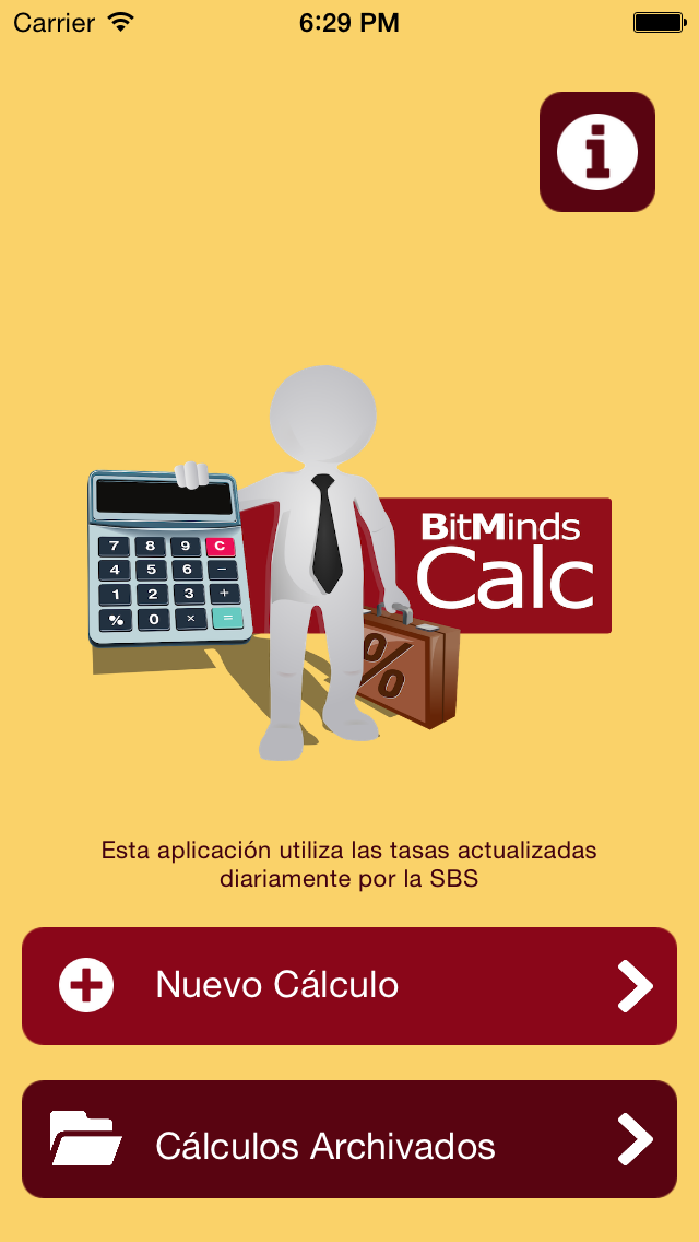 How to cancel & delete Calculadora de Tasa de Interes from iphone & ipad 1