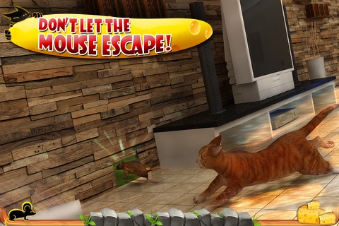 Crazy Cat vs. Mouse 3D screenshot 4