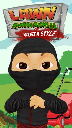 Lawn Mowing Madness: Ninja Style(圖1)-速報App