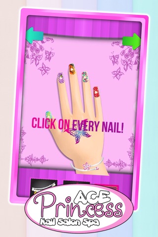 Ace Princess Nail Salon Spa - Dress up game for girls screenshot 4