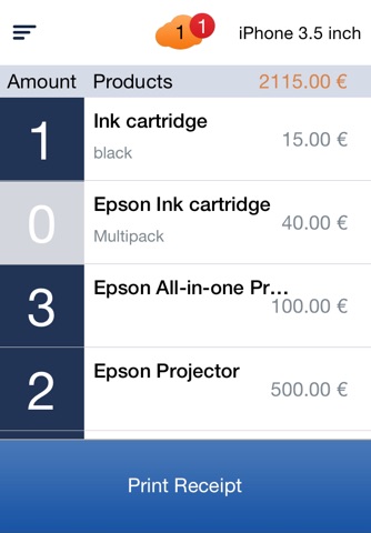 Epson ePOS Receipt screenshot 2