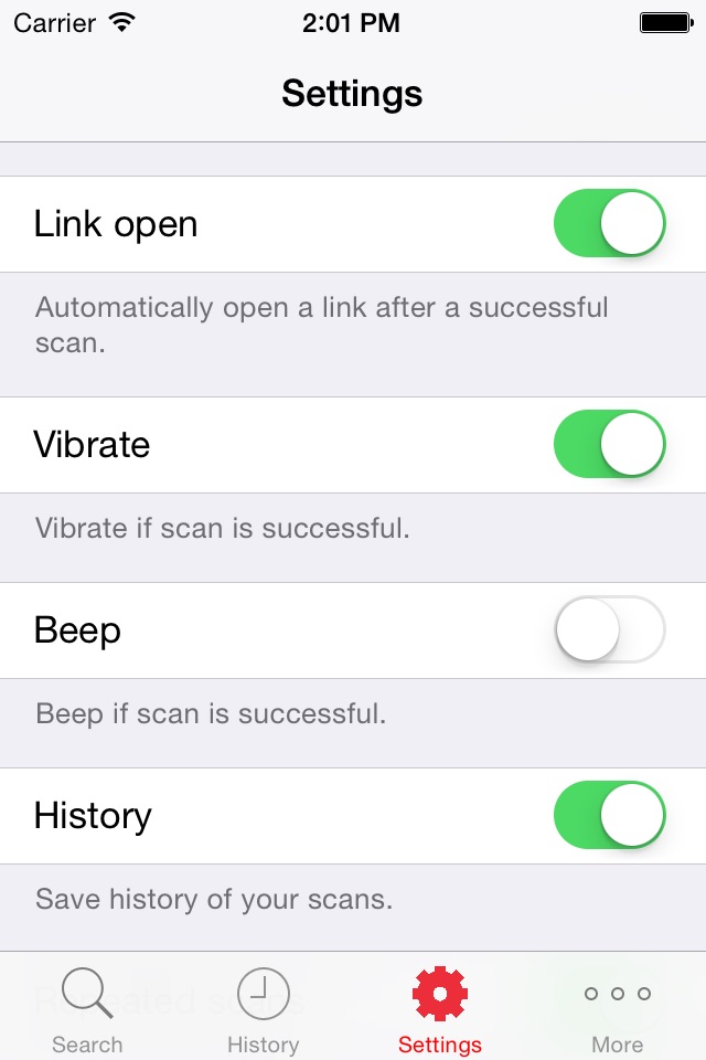 BarScan - QR / Barcode Scanner screenshot 3