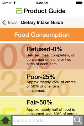 Abbott Nutrition Product Guide screenshot 3