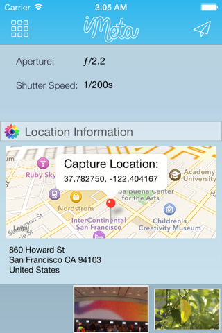 iMeta Photos screenshot 2