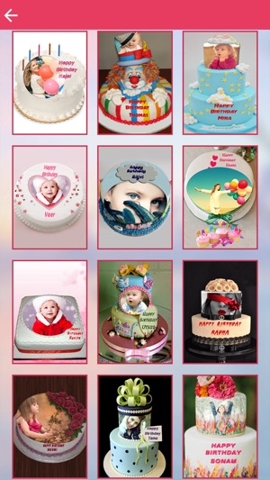 Name and Photo on Birthday Cake(圖3)-速報App