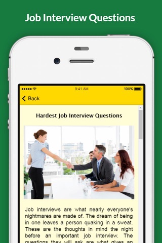 How to Prepare for a Job Interview - Tips for Making a Good Impression screenshot 3