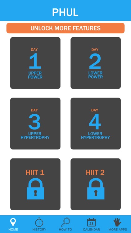 PHUL - The 4 day split workout designed for building muscle and making gains