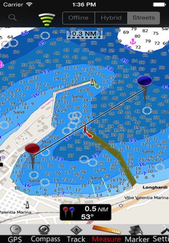 Calabria GPS Nautical Charts screenshot 4