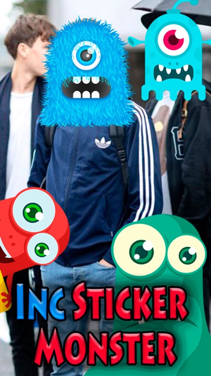 Inc Sticker Monster - Camera Stickers Game - Free Game