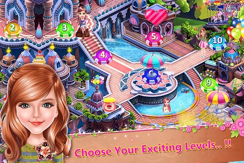 Girl Princess Summer Party pool games for girls screenshot 3