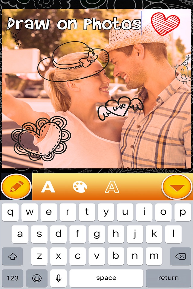 Draw on Photos & Write on Pictures - Add Text to Photo and Make Doodles and Sketches screenshot 3