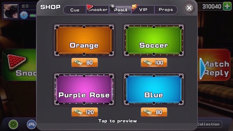 SNOK-World best online multiplayer snooker game! screenshot-3