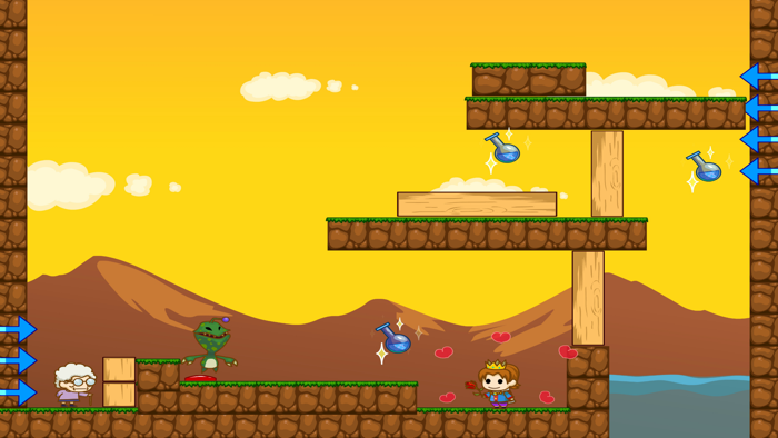 老奶奶嫁王子-王子公主关卡游戏