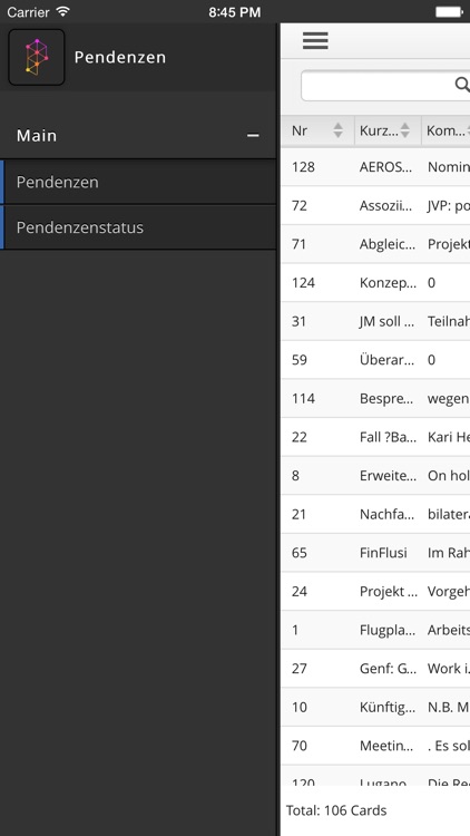 Protogrid Pendenzen