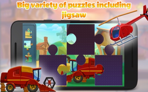 Funny Cars for Kids - An Animated Transport Puzzle Game for Kids and Toddlers screenshot 3