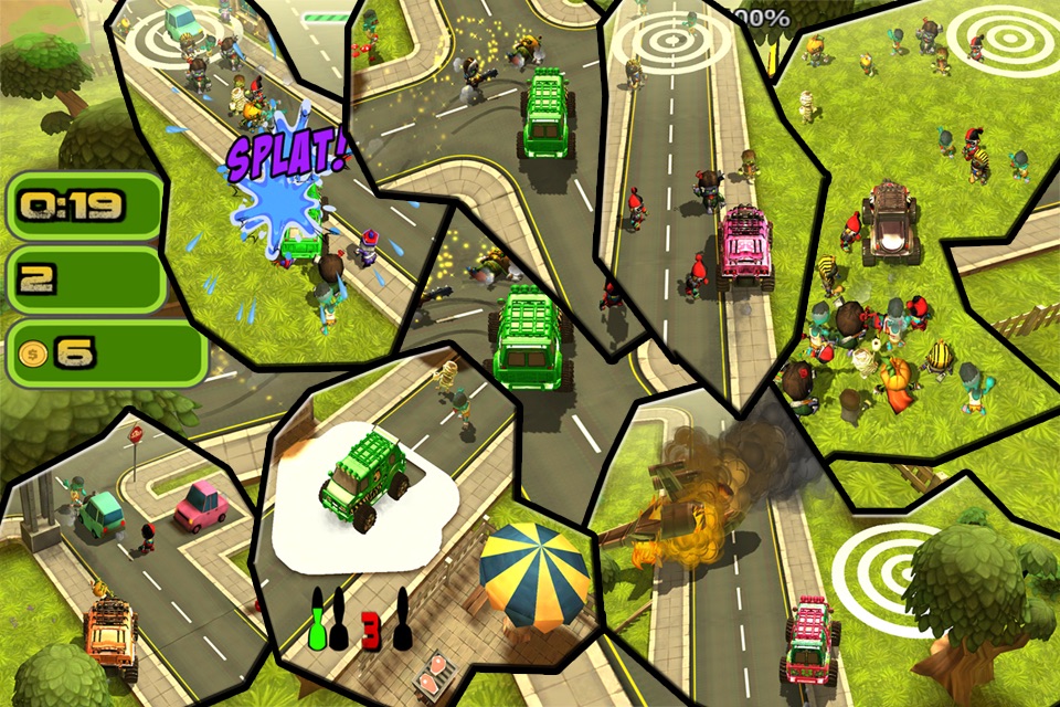 Zombie Driver Game Zombie Catchers in 24 missions screenshot 3
