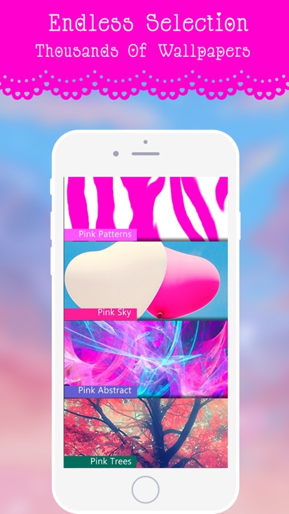 Stylish Pink Live Wallpapers & Backgrounds – HD quality Girly Theme Lock Screen Wallpaper screenshot-4