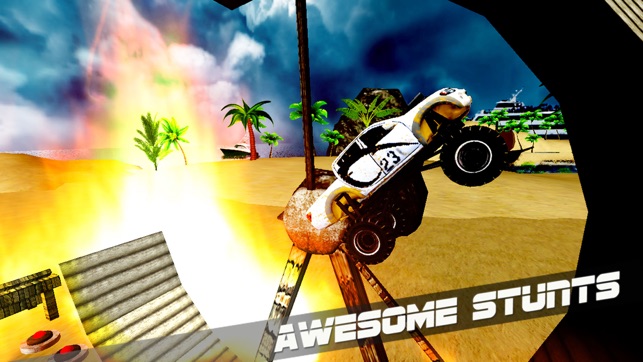 Monster Truck Stunt Madness(圖1)-速報App