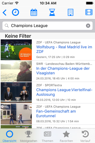 Fernsehsuche - Die Mediathekenübersicht (Free) screenshot 4