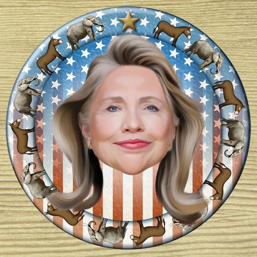 Election 2016 Presidential Parody - Casino Slot Machine - Democrat Edition Icon