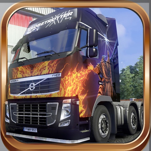 MULTIPLAYER EXTREME EURO TRUCK SIMULATOR 2016 - München town edition iOS App