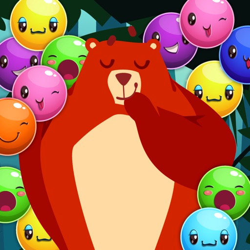 Brown Bear Bubbles - FREE - Ball Popper Adventures Icon