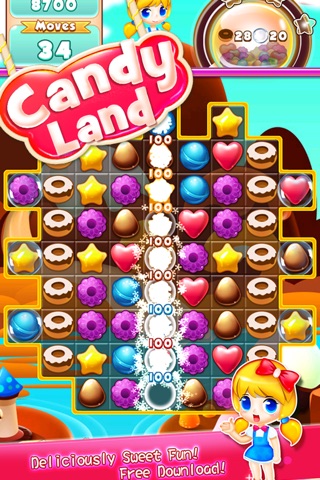 Candy Land - The Kingdom of Bears Crush Games screenshot 2