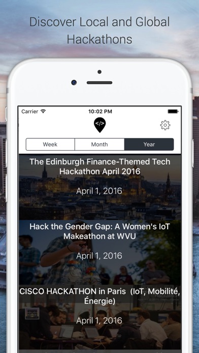 How to cancel & delete Hackathons - Search Local and Global Hackathons from iphone & ipad 1