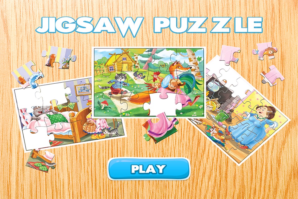 Fables Jigsaw Puzzle Games Free - Who love educational memory learning puzzles for Kids and toddlers screenshot 2