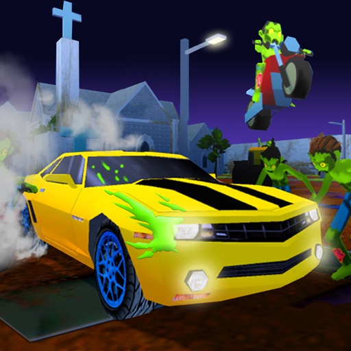 Drift Cars Vs Zombies - Kill eXtreme Undead in this Apocalypse Outbreak Racing Simulator Game Pro iOS App