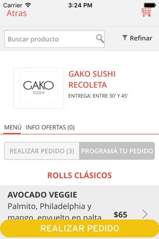 Gako Sushi screenshot 2