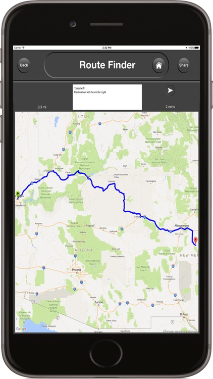 Route Finder -Turn-by-turn screenshot-3