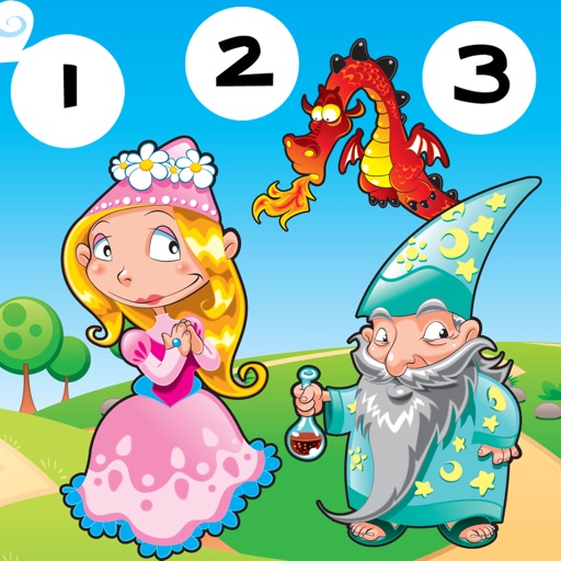 123 Count-ing & Learn-ing Number-s: Fairy-Tale & Prince-ss My Kid-s & Baby First Free Education-al Game-s
