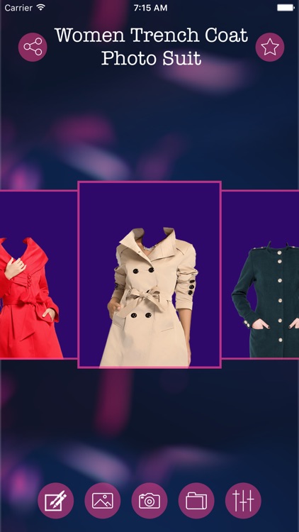 Women Trench Coat Photo Suit