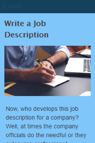 How To Write A Job Description screenshot 2