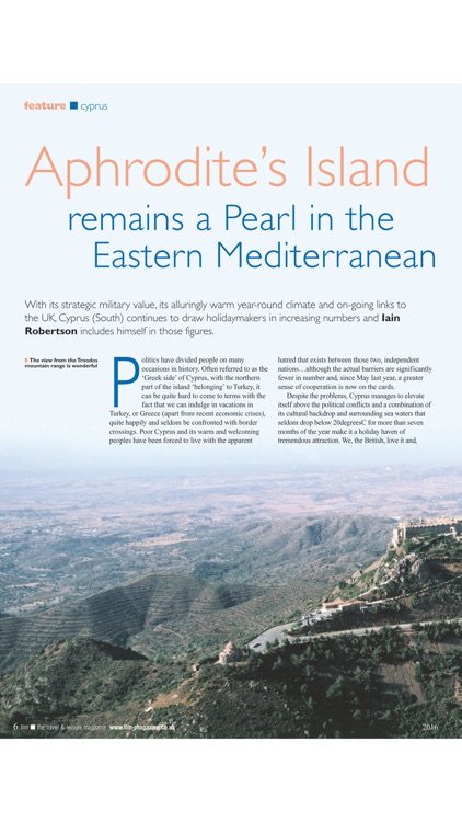 tlm – the travel & leisure magazine