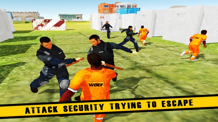 Prison Police Chase Jail Break