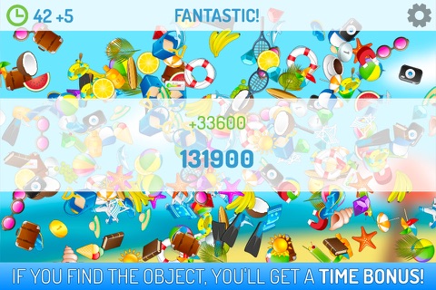 Beach Chaos - Find the holiday objects screenshot 3
