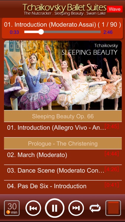 Tchaikovsky Ballet Suites , Swan Lake . The Nutcracker . Sleeping Beauty