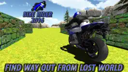Game screenshot Jurassic Dinosaur Maze Bike Rider 2016 apk