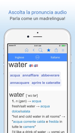 Dizionario Italiano-Inglese - Traduzioni(圖5)-速報App