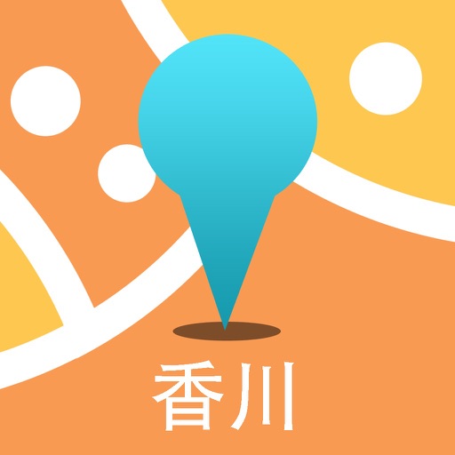 香川中文离线地图-日本离线旅游地图支持步行自行车模式 icon